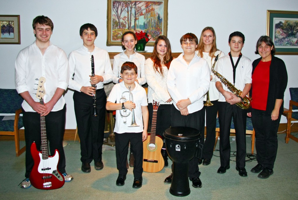 C-Flats Jazz Band with Music Director Cynda Fleming at Leaside United Church Toronto